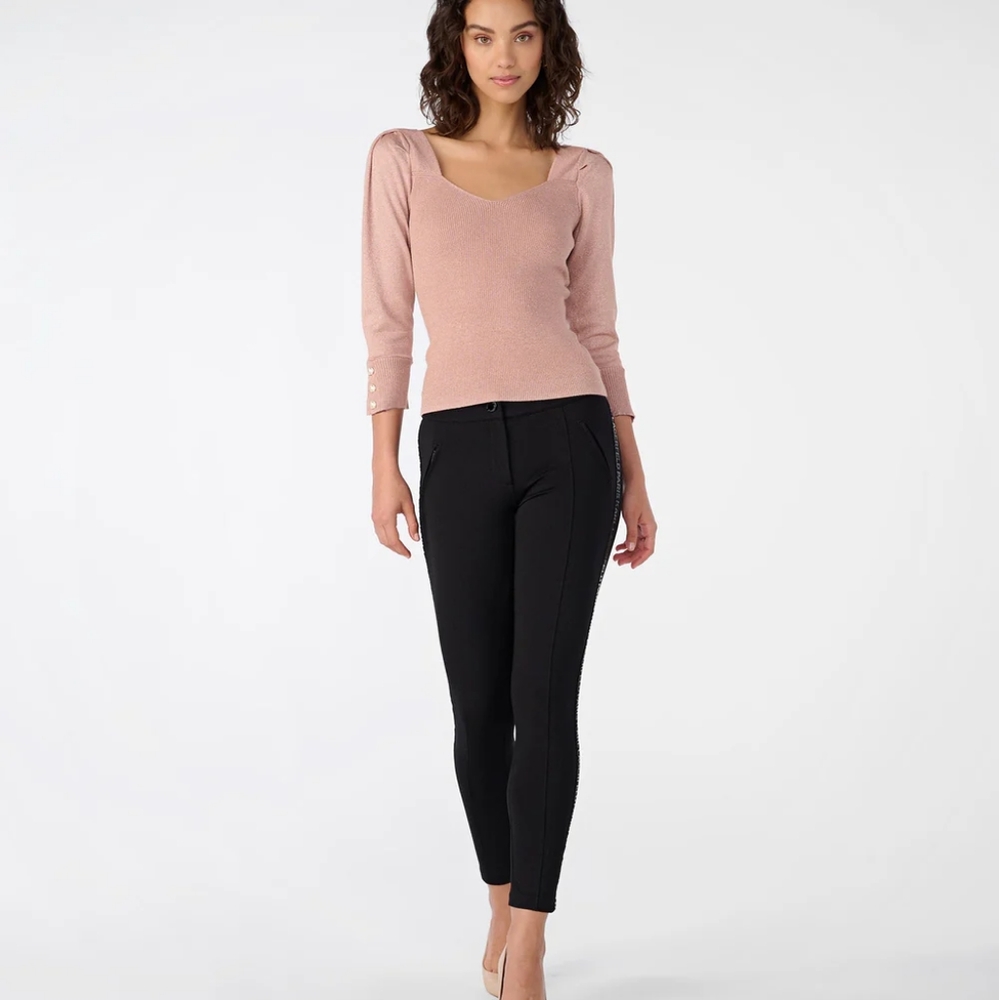 Karl Lagerfeld Black Leggings